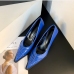 7Latest Solid Color Pointed Slip On Heels