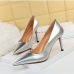 5OL Style Simple Design Pointed Toe Ladies Stilettos