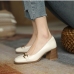 1OL Style Solid Comfortable Heels