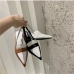 8Pointed Toe Color Block Designer Heels