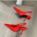 17Pointed Toe Solid Ladies High Heels