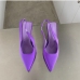 18Pointed Toe Solid Ladies High Heels