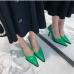 5Temperament Pointed Toe Stiletto Slip On Heels