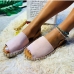 3 PU Peep-toe Flat Casual Sandals