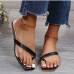 4 Leisure Time Solid Square Toe Women Slipper