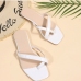 8 Leisure Time Solid Square Toe Women Slipper