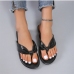 8Casual Bow Round Toe Solid Outdoor Slippers