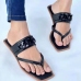 3Chic Square Toe Flip Flop  Slippers  For Women