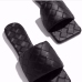 6New Casual Square Toe Solid House Slippers