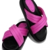 7New Contrast Color Round Toe Beach Womens Slippers