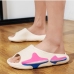4Novel Fashion Round Toe Chunky Slippers
