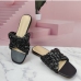 6Outdoor Beach Casual Woven Flat Women Slippers