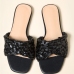 1Outdoor Beach Casual Woven Flat Women Slippers