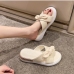 1Summer Solid Twist Knot Slippers