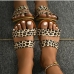 3Summer Trending Leopard Flat Slippers For Women