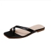12Summer Trends Square Toe Flat  Ladies Slippers