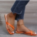 5Summer Trends Square Toe Flat  Ladies Slippers
