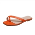 10Summer Trends Square Toe Flat  Ladies Slippers