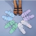 10Trendy Solid Round Toe Ladies Slippers (2CM