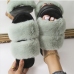 3Winter Fluffy Warmth White House Slippers
