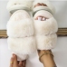 5Winter Fluffy Warmth White House Slippers