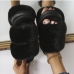 6Winter Fluffy Warmth White House Slippers