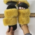 1Winter Fluffy Warmth White House Slippers