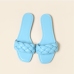 13Woven Design Solid Slip On Slippers