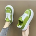 1Casual Contrast Color Height Increasing Sneakers