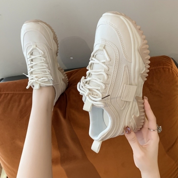Casual Sporty Breathable Chunky Sneakers Women