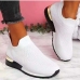 3New Knitted Round Toe Running Shoes Women