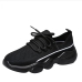 5Sporty Casual Contrast Color Lace Up Sneakers