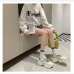 14Sporty Round Toe Height Increasing Sneakers