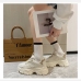 1Sporty Round Toe Height Increasing Sneakers