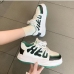 3Trendy Contrast Color Dissolving Sole Sneakers