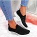 8Women Casual Rhinestone Sneaker