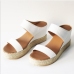 6Contrast Color Non-Slip Wedge Shoes For Women