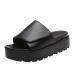 13Fashion Solid Open Toe Flat Heel Out Door Shoes