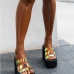 6Laser High Platform Women's Wedge Heels
