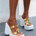 1Laser High Platform Women's Wedge Heels