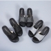 10Shiny Peep-toe Platform Slippers