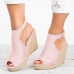 5Summer Fashion Peep-toe Wedges