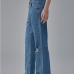 6  Fashion Vintage  Ripped Denim Flare Jeans