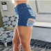 3Sexy Ripped High Waist Denim Short Pants