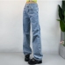 6Street Designer Denim Straight Jean Pants