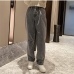 14Vintage Gray Denim Straight Jeans For Women