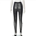 10 Perspective Sexy Ripped Gauze Black Skinny Pants