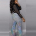 3 Sequins High Waist Bootcut Night Club Long Pants