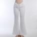 7 Sexy Drawstring Ruched Long Pant For Women