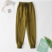 17Casual Drawstring Waist Jogger Sweatpants Women